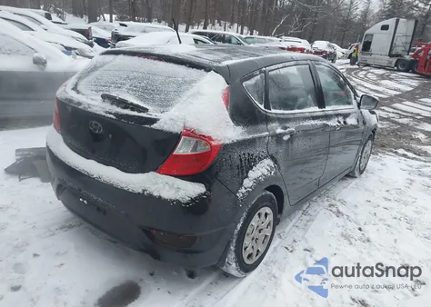 2012 Hyundai Accent Gs from USA, damaged, VIN KMHCT5AE5CU033600